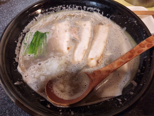 「【限定】魚三」@烈志笑魚油 麺香房 三くの写真