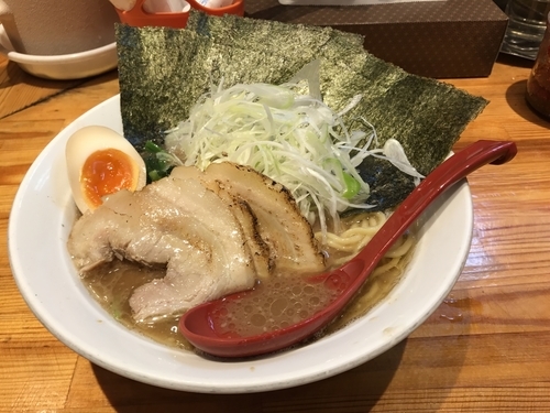 「のりネギチャッたま」@らーめん 大桜 向ヶ丘遊園店の写真