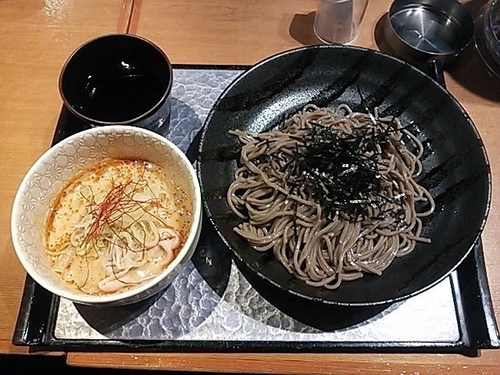 「胡麻だれつけ蕎麦 （大盛）」@つけ蕎麦 安土 歌舞伎町店の写真