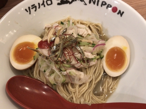 「限定40食:煮干し和え麺830円」@ソラノイロ NIPPONの写真