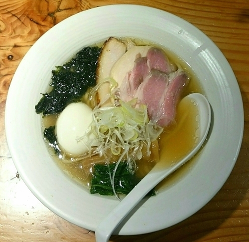 「特製白出汁そば」@麺処 篠はらの写真