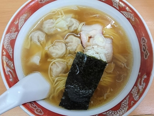 「ワンタンメン」@支那ソバ かづ屋の写真