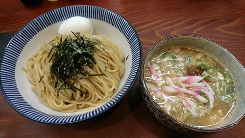 「煮干しつけ麺（大）900円」@良温(Ra-on)の写真