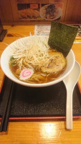 「ねぎらーめん」@麺や 道楽の写真
