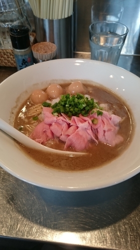 「濃厚煮干＋うずら＋和え玉」@さんじの写真