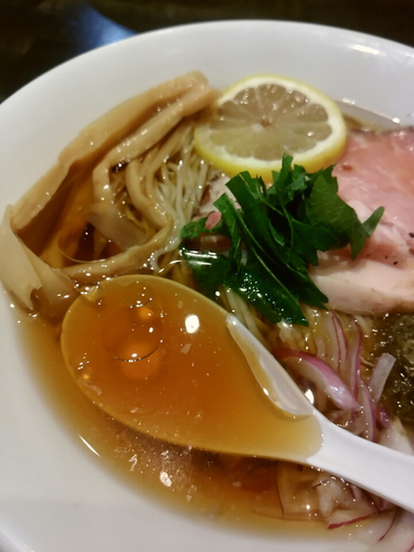 「[限定] 太刀魚煮干しの冷やしらぁめん 880円」@KaneKitchen Noodlesの写真