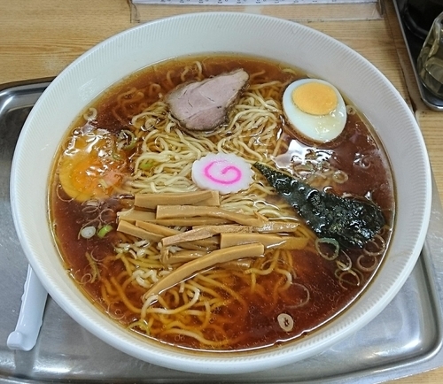 「玉子入りそば」@一ノ割大勝軒の写真