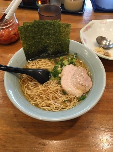 「醤油ラーメン細麺 チャーハン」@ラーメンショップ 龍王の写真