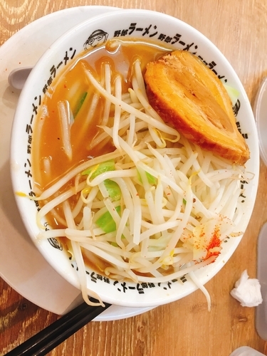 「野郎らーめん780円」@野郎ラーメン 恵比寿西口店の写真