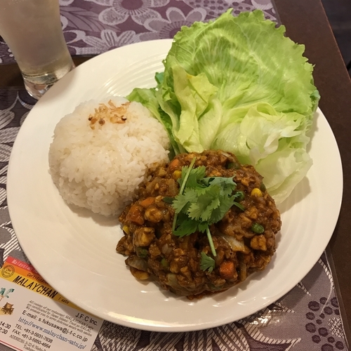 「テンペドライカレー」@マレーチャンの写真