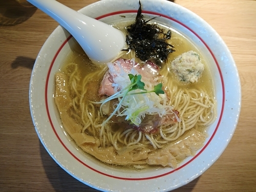 「煮干しらーめん＋和え玉」@中華蕎麦 あお木の写真