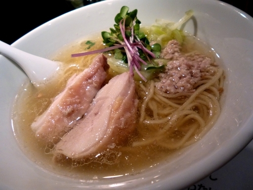 「塩生姜らー麺」@塩生姜らー麺専門店 MANNISHの写真