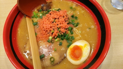「そのままみそ（細麺）」@えびそば一幻 八重洲地下街店の写真