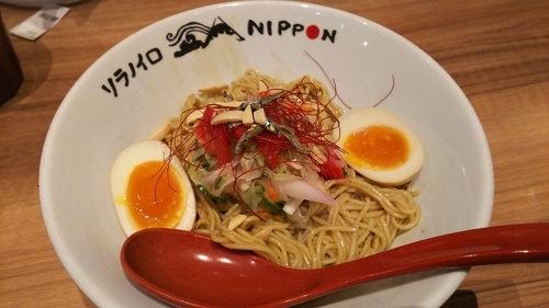 「煮干し和え麺」@ソラノイロ NIPPONの写真