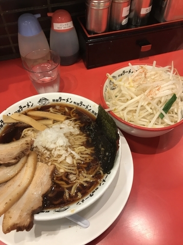 「竹岡野郎」@野郎ラーメン 渋谷センター街総本店の写真