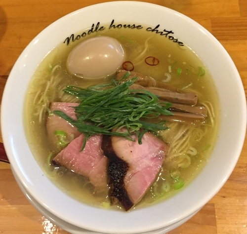 「塩ラーメン800円」@麺庵ちとせの写真