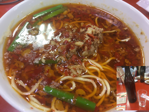 「台湾ラーメン680円」@矢場味仙の写真