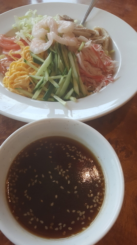 「冷やし中華　醤油味」@福星飯店 イオン鎌取店の写真