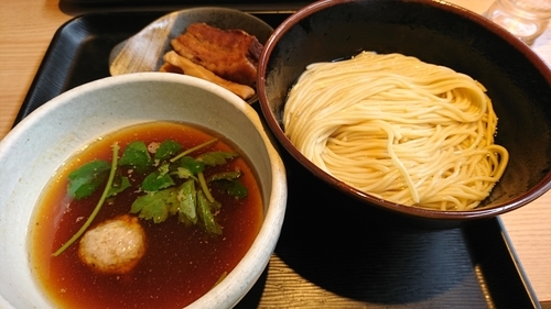 「あっさり淡麗煮干しつけ麺(並) ￥ 800」@煮干し中華そば 一燈の写真