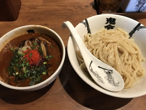 「カラシビつけ麺」@カラシビ味噌らー麺・つけ麺 神田本店の写真