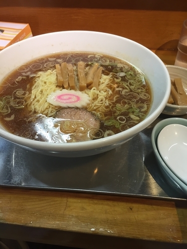 「中華麺大盛り＋めんま」@三鷹大勝軒の写真