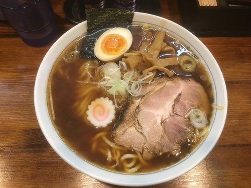 「中華そば650円」@名前のない中華そば屋の写真