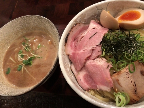 「特製つけ麺(大盛り)」@麺や 庄のの写真