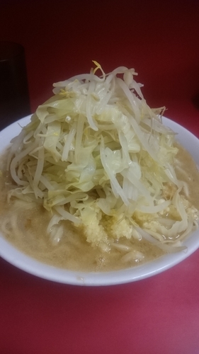 「小豚 ヤサイニンニクアブラ」@ラーメン二郎 ひばりヶ丘駅前店の写真
