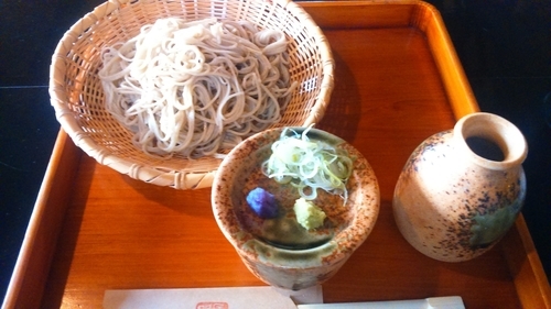 「十割そば1000円」@そば処 長屋門の写真