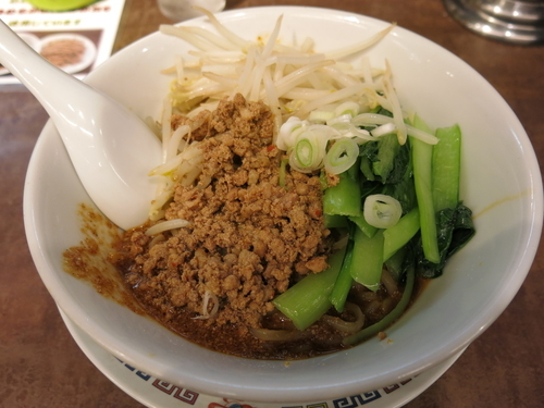 「汁なし担々麺：830円」@風神 品川店の写真