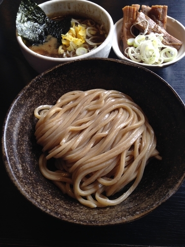 「つけ麺 小  メンマ」@麺屋 たけ井 本店の写真