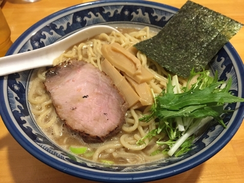 「にぼしラーメン（特盛＋150円）」@○心厨房の写真