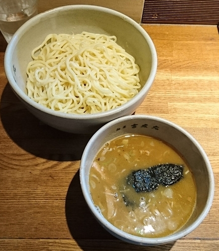 「味玉つけ麺」@麺屋吉左右の写真