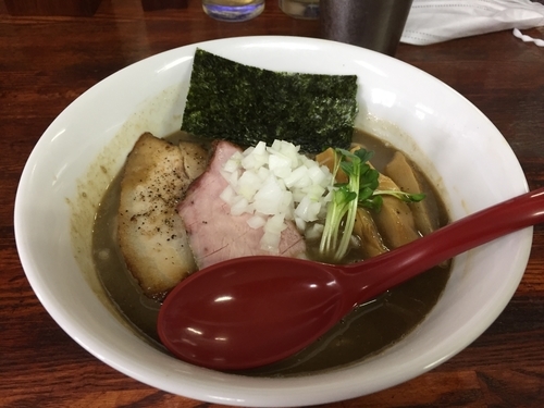 「凄濃中華そば」@煮干し中華そば 蓮の華の写真