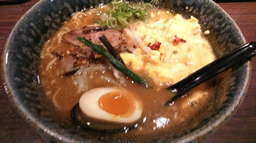 「元気のでるみそラーメン850円」@ラーメン札幌一粒庵の写真