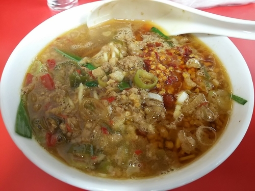 「台湾ラーメン・イタリアン」@味仙 名古屋駅店の写真