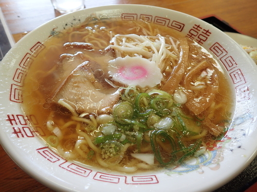 「牛骨ラーメン(570円)」@西葉食堂の写真