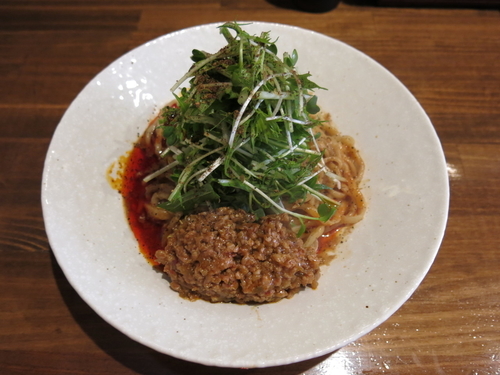 「汁無し担担麺：800円」@立石担担麺 火のきの写真
