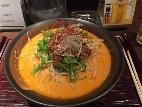 「タンタン麺大盛り」@虎千代の写真