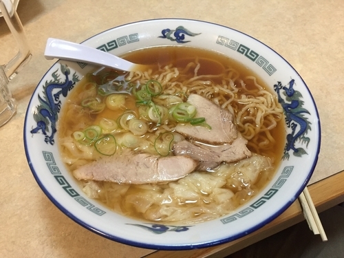 「ワンタン麺大盛り」@末弘軒の写真