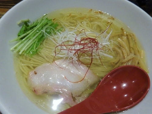 「香彩鶏だし塩らーめん　　790円」@麺屋 翔 西新宿本店の写真