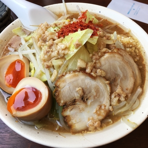 「特濃極太ラーメン」@ラーメン一心 丸の内店の写真