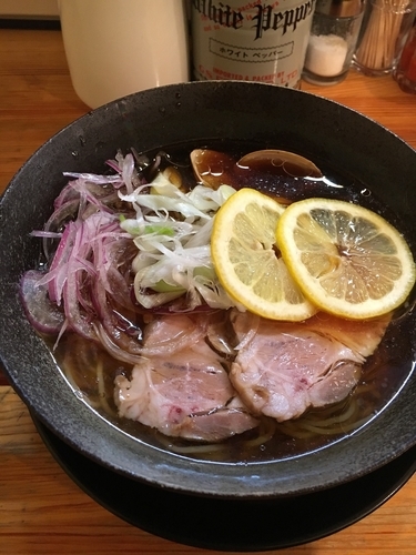 「冷やし貝醤油そば￥800」@中村商店 高槻本店の写真