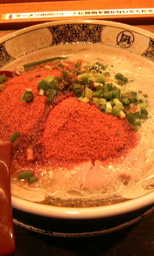 「豚王＋追加麺」@ラーメン凪 大宮店の写真