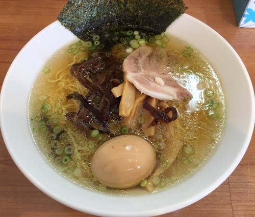 「香味拉麺＋煮玉子（￥700＋￥100）」@MEN-YA DAISUKEの写真