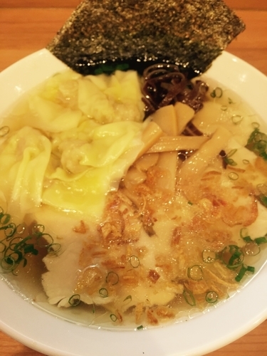 「海老わんたん麺＋しっとり香味鶏」@MEN-YA DAISUKEの写真