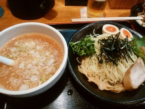 「梅塩そばつけ麺ver」@麺屋 鶏口の写真