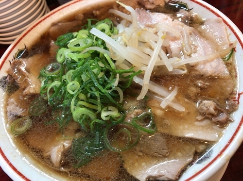 「特製ラーメン 肉多め」@本家第一旭 たかばし本店の写真