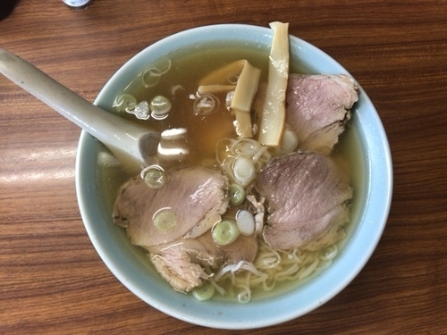 「純手打チャーシュー麺 850円」@純手打ラーメン 近江やの写真