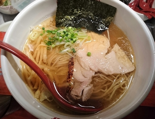 「【限定】比内地鶏と名古屋コーチンの鶏そば（塩）」@麺処 あす花の写真